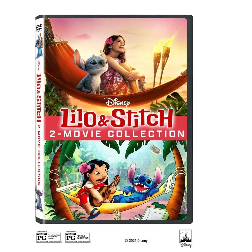 Lilo & Stitch (2025) / Lilo & Stitch (2002) Collection (DVD) LIKE NEW